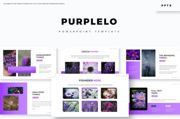 Purplelo - Powerpoint Template