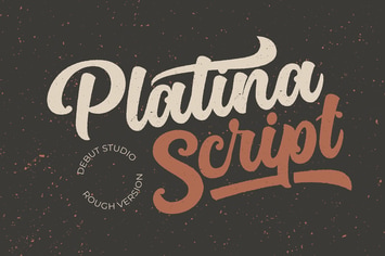 Platina Script // Rough Version