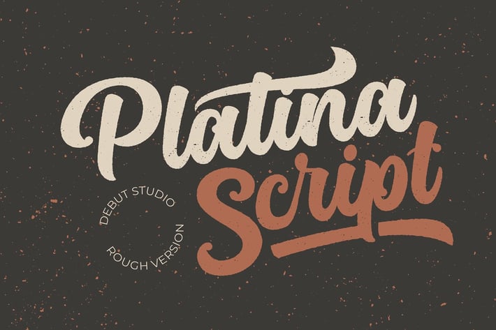 Platina Script // Rough Version