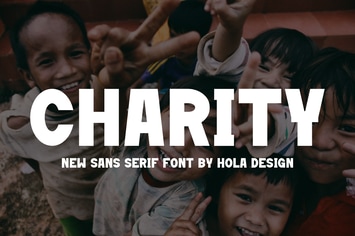 Charity - Sans Serif Font