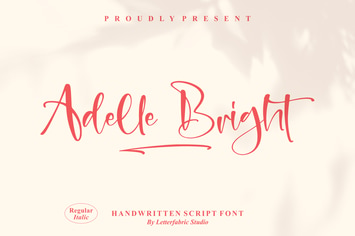 Adelle Bright Handwritten Script Font