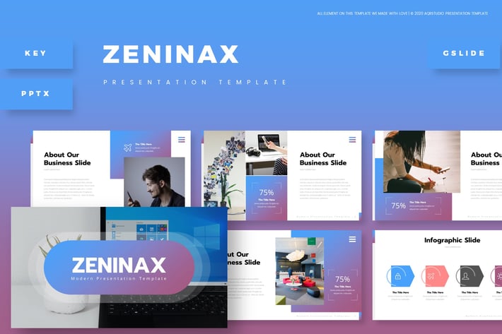 Zeninax - Presentation Template