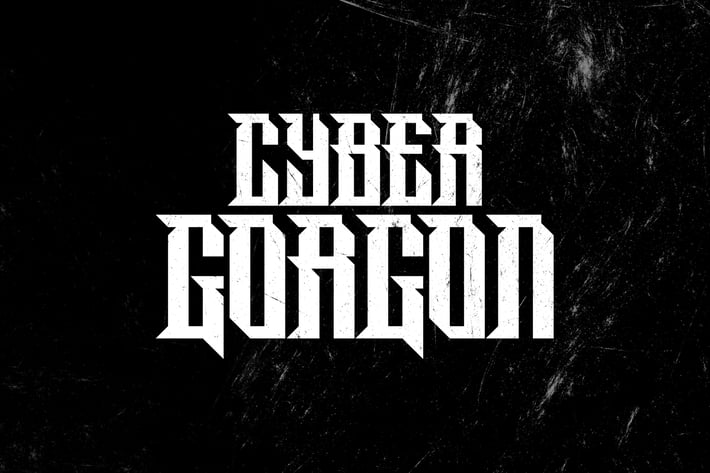 Cyber Gorgon Font