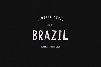 Brazil - Handwritten Font