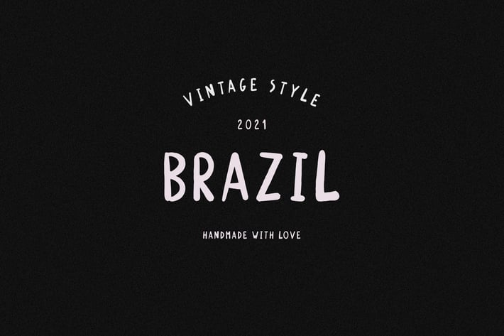 Brazil - Handwritten Font