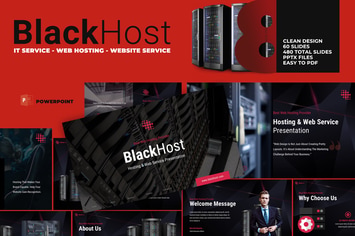 BlackHost - Hosting Service Presentation