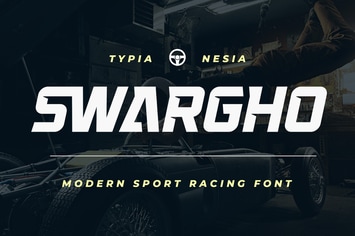 Swargho - Modern Sport Racing Font