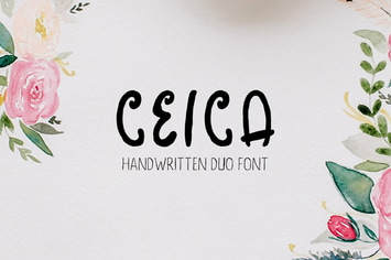 Ceica Handwritten Duo Font