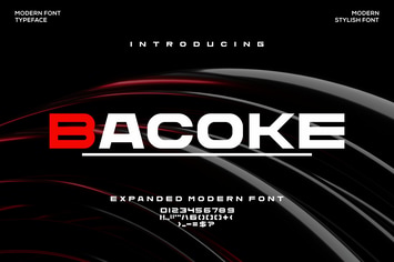 Bacoke Font