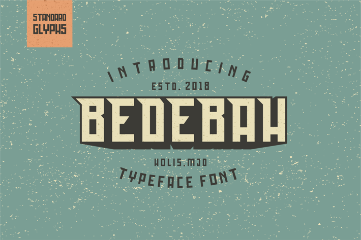 Bedebah Typeface