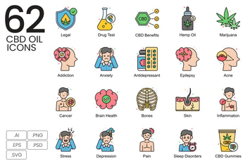 CBD Icons