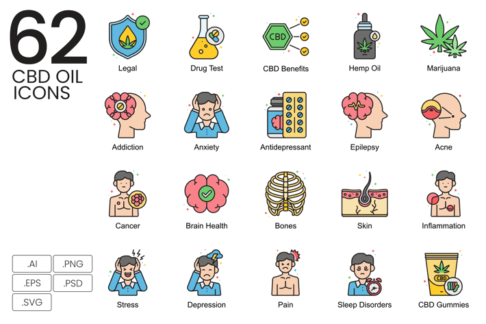 CBD Icons