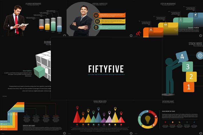 Fifty Five - Powerpoint Template