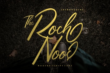 The Roch Noos | Modern Script Font