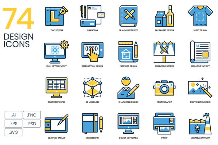 74 Design Icons