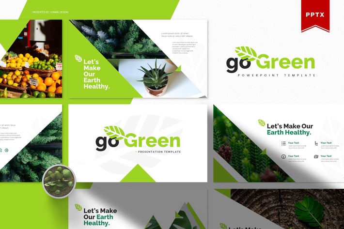 GoGreen| Powerpoint Template