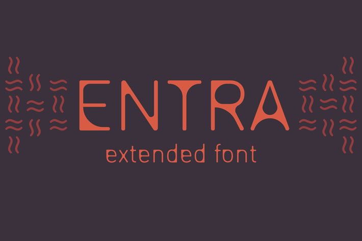 Entra Extended Font