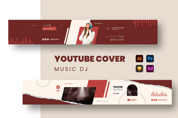 Music DJ Youtube Cover