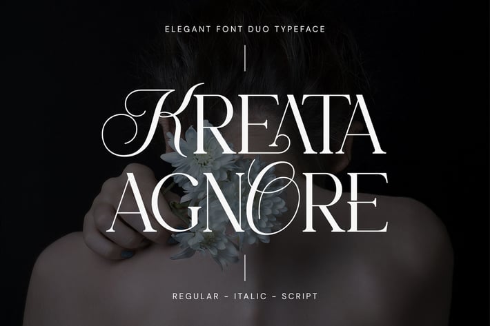 Kreata Agnore - Font Duo