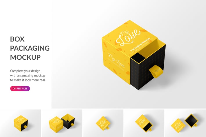 Box Packaging Mockup