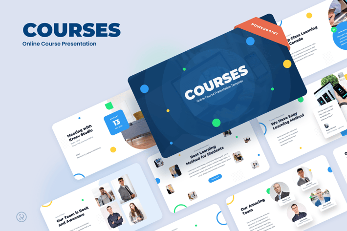 Courses - Education Power Point Presentation