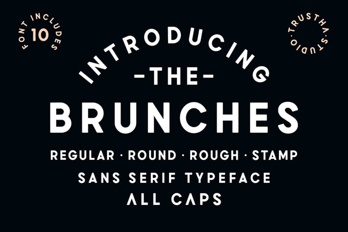 Brunches Font Family