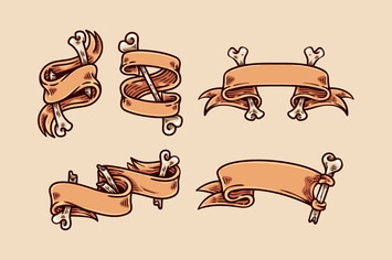 Ribbon And Bones