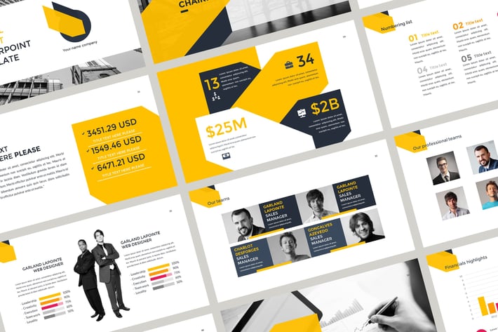 Annual Report Keynote Template