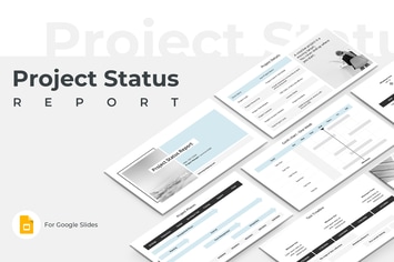 Project Status Report Google Slides