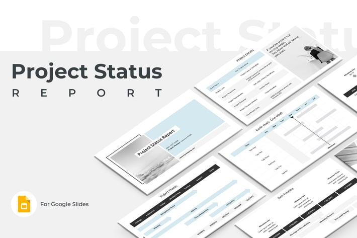 Project Status Report Google Slides