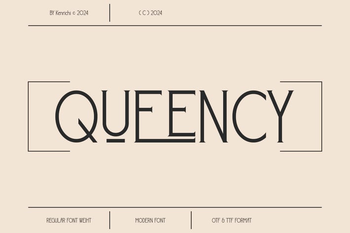 Queency Font