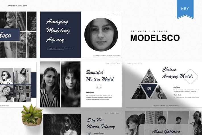 Modelsco | Keynote Template