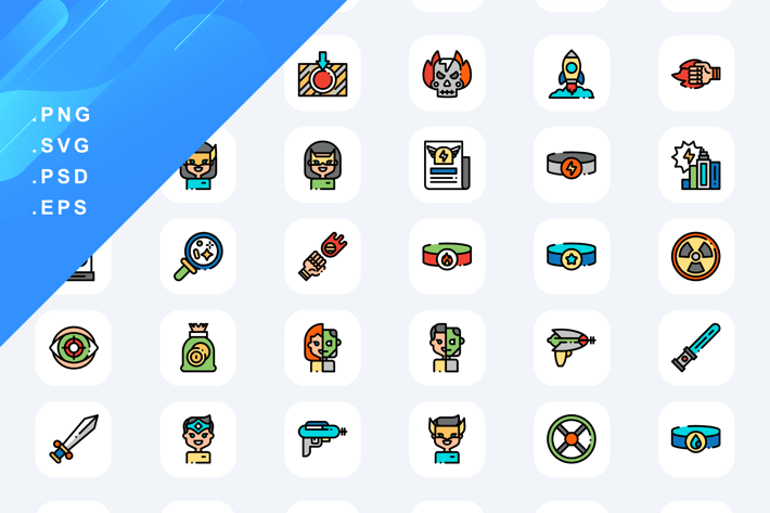 Superhero Icons