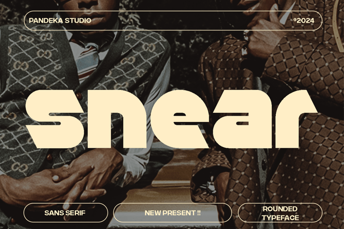 Snear - Modern Sans Display Font