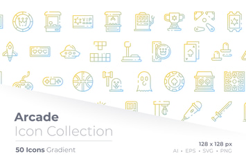 Arcade Gradient Icon