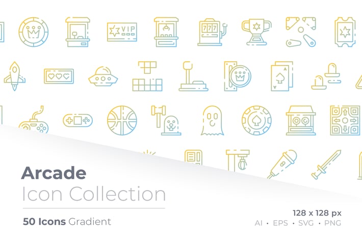 Arcade Gradient Icon