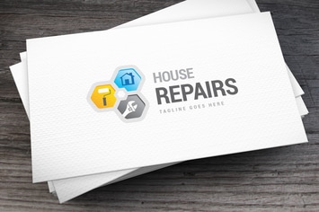 House Repairs Logo Template