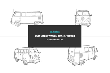 Old Volkswagen Transporter