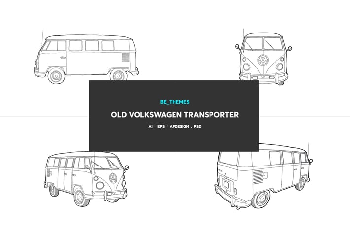 Old Volkswagen Transporter