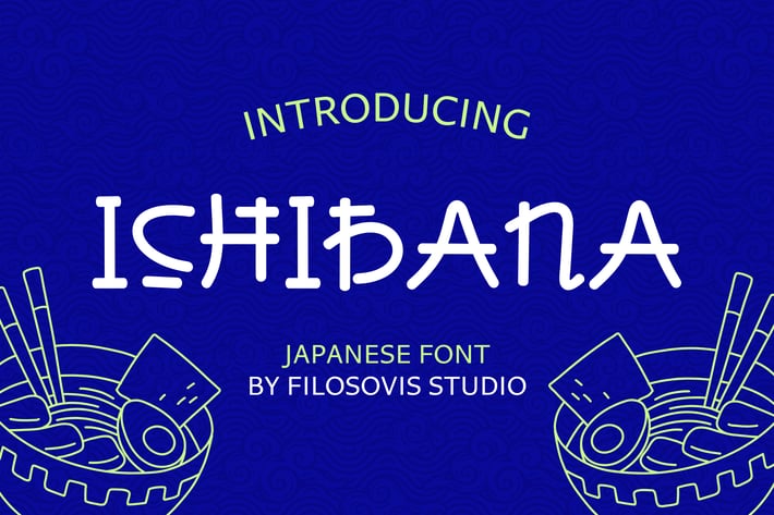 Ichibana | Japanese Font