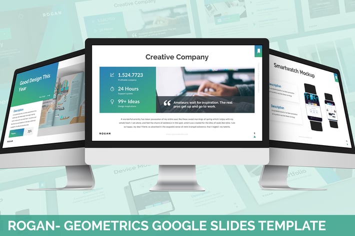 Rogan - Geometrics Google Slides Template