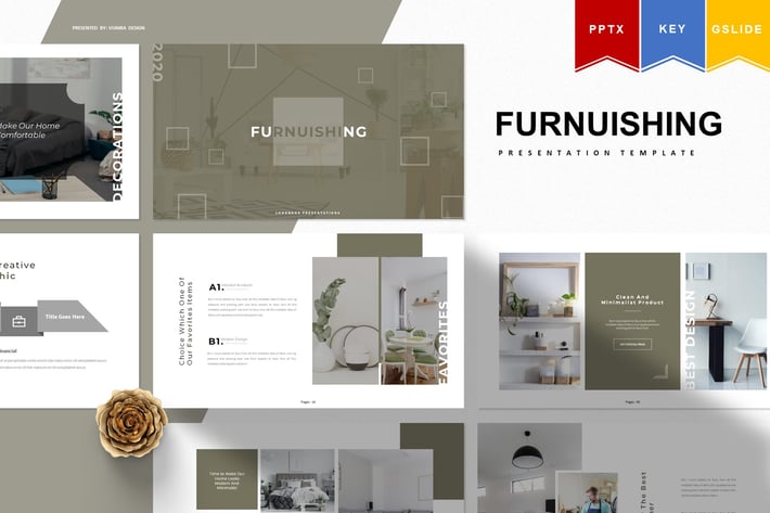 Furnuishing | Powerpoint, Keynote, Google Slides