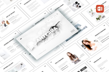 Anterra - Minimalism PowerPoint Template