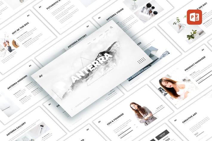 Anterra - Minimalism PowerPoint Template