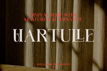 Hartulle Display Font