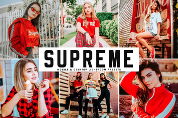 Supreme Mobile & Desktop Lightroom Presets