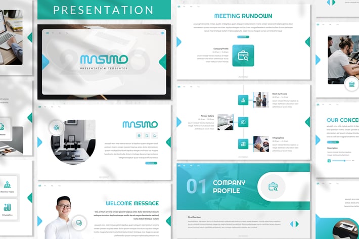 Masimo - Creative Business Prensentation Template