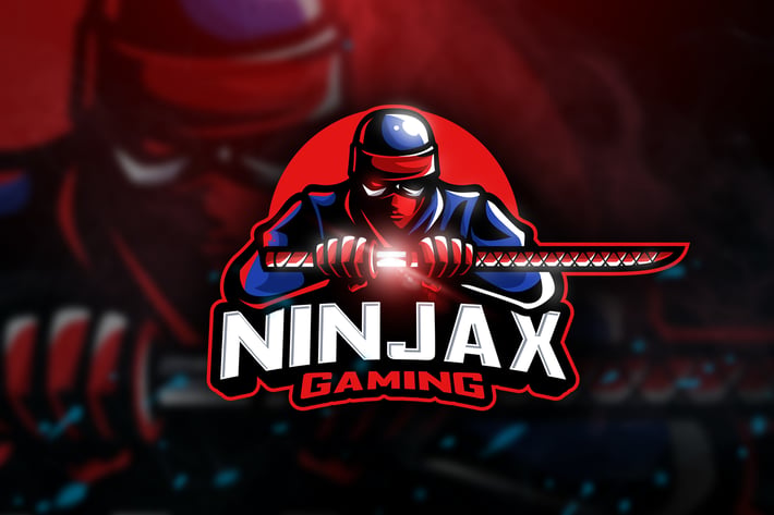 Ninjax Gaming - Mascot & Esport Logo