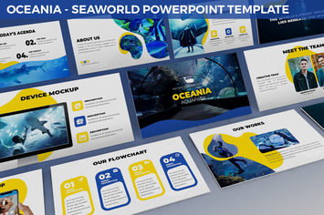 Oceania - Seaworld Powerpoint Template
