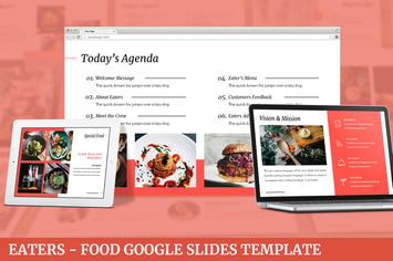 Eaters - Food Google Slides Template